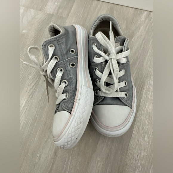 Converse All Star Madison Grey/Pink Girls Size 11 - Picture 10 of 10